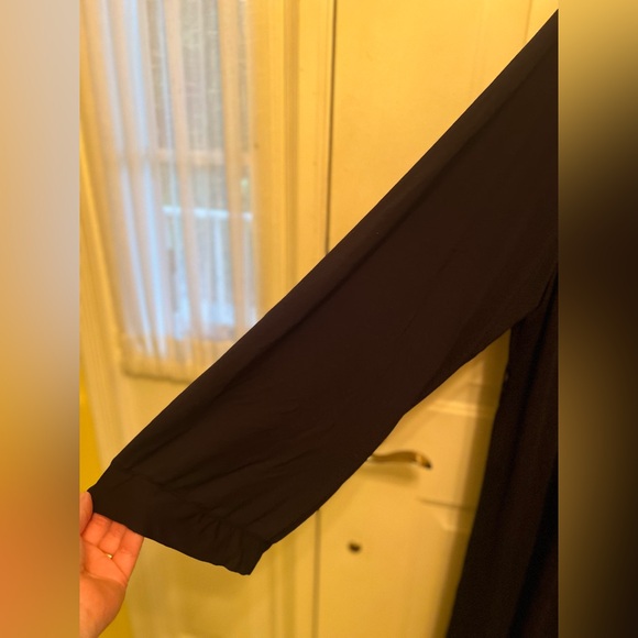 Savage Fenty Woman Robe Black Long Lace Size M/L - Picture 2 of 10